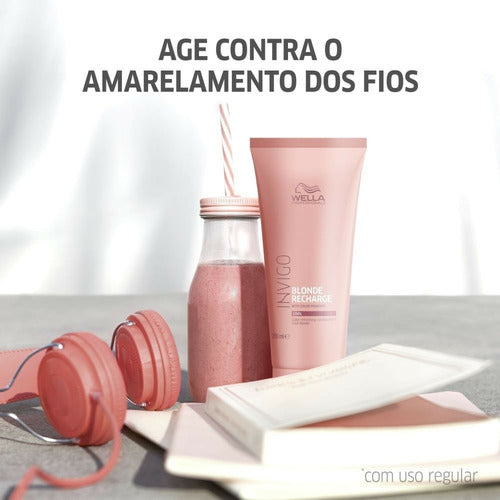 WELLA INVIGO BLONDE RECHARGE - CONDICIONADOR 200ML