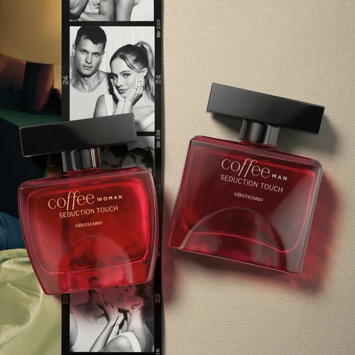 BOTICARIO COFFEE MAN SEDUCTION TOUCH DESODORANTE COLÔNIA 100ML