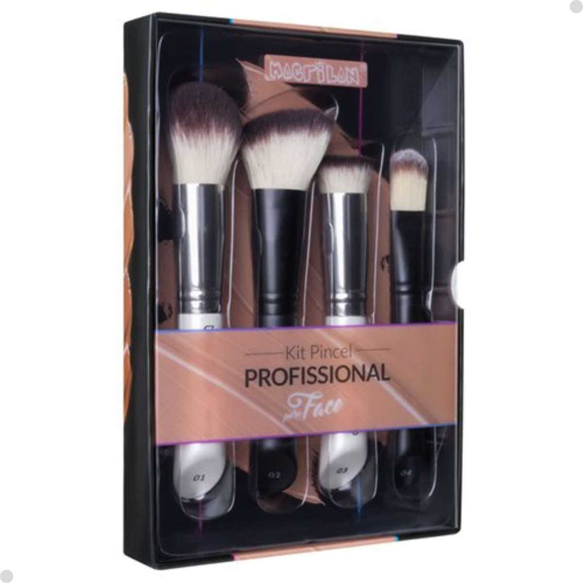 KIT PINCEIS PROFISSIONAL MACRILAN