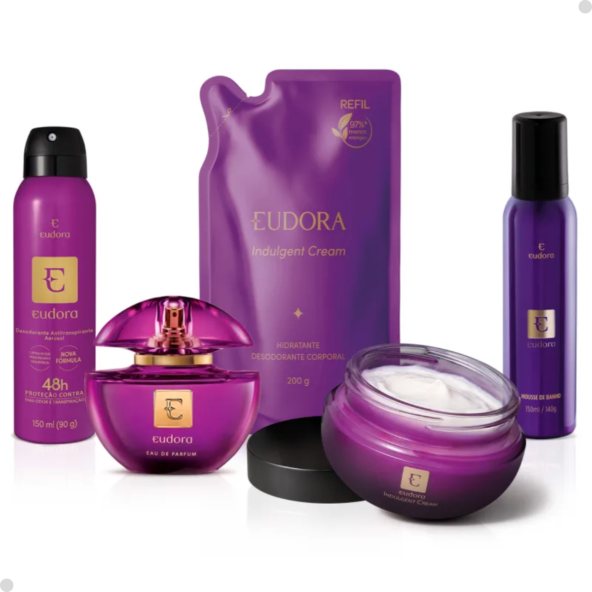 PRESENTE EUDORA: EAU DE PARFUM 75ML + CREME ACETINADO CORPORAL 250G