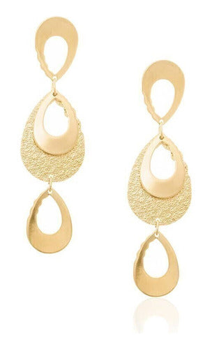 ROMMANEL BRINCO JOIA FOLHEADA OURO 18K CÓD. 52426800