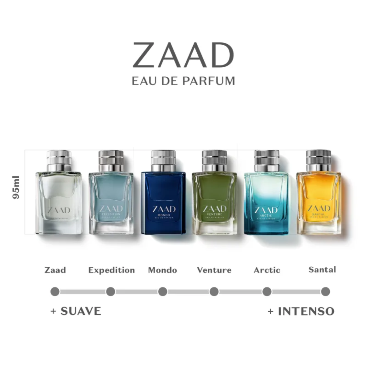 BOTICÁRIO ZAAD ARCTIC EAU DE PARFUM 95ML