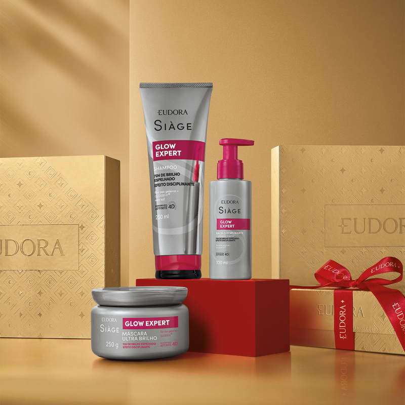 Kit Eudora Siàge Glow Expert - Natal 2024 (3 Itens)