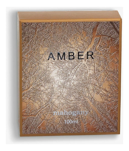 MAHOGANY AMBER FRAGRÂNCIA DESODORANTE CORPORAL 100 ML
