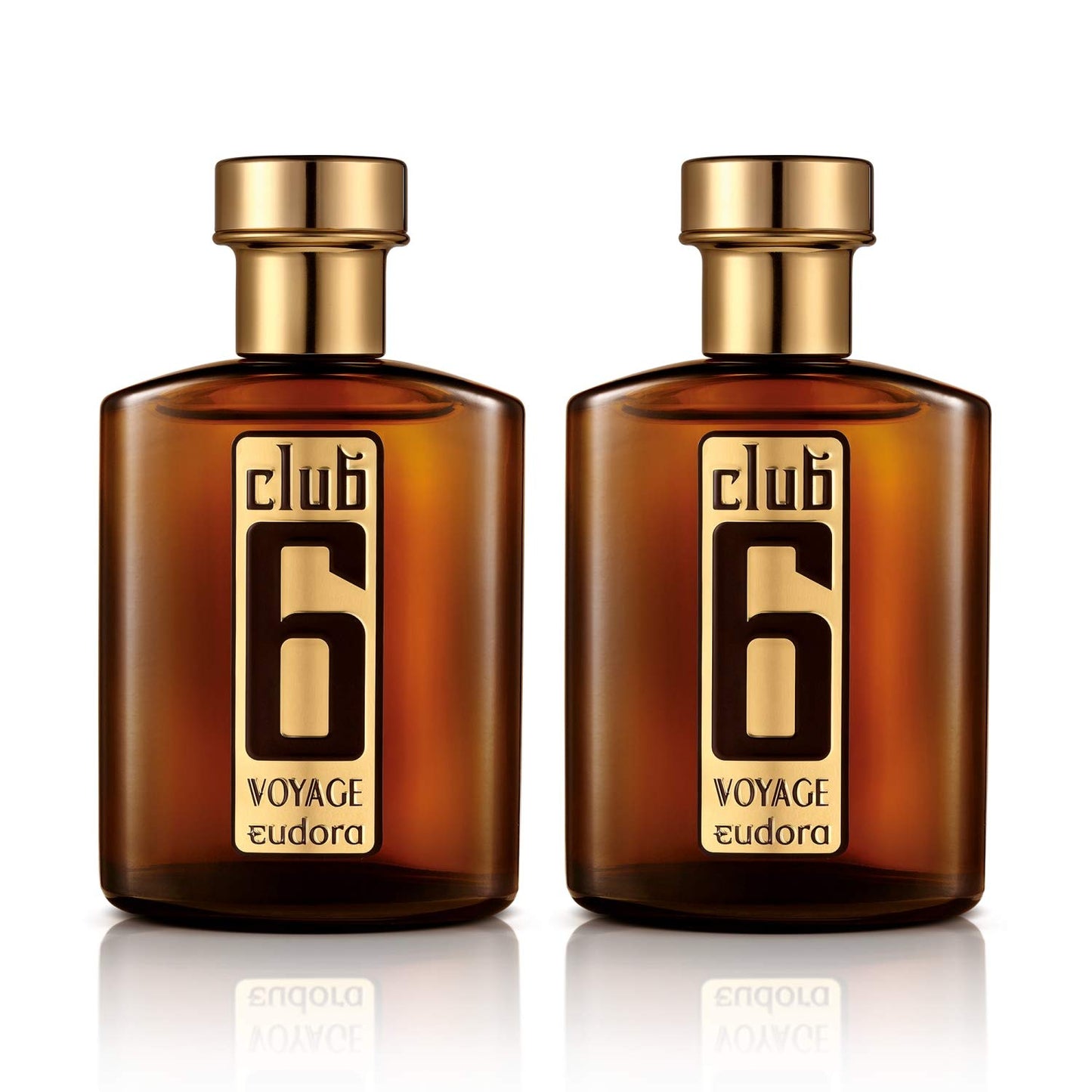 KIT 2 COLÔNIA DESODORANTE CLUB 6 VOYAGE 95ML