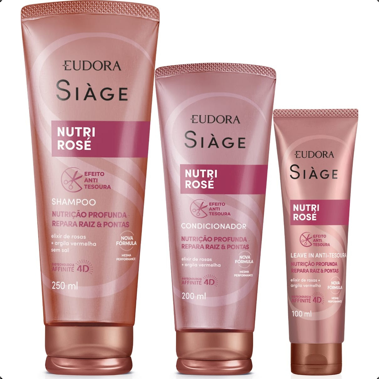 KIT PRESENTE DIA DAS MÃES SIÀGE NUTRI ROSE (4 ITENS)