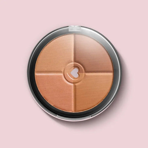 PÓ COMPACTO FACIAL MULTIEFEITOS BRONZE 18G