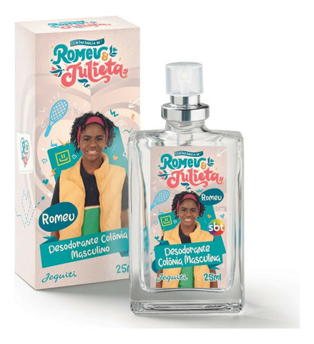 A INFÂNCIA DE ROMEU E JULIETA DESODORANTE COLÔNIA MASCULINA JEQUITI, 25 ML