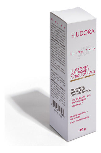 EUDORA HIDRATANTE MATIFICANTE ANTIOLEOSIDADE NIINA SKIN 40G