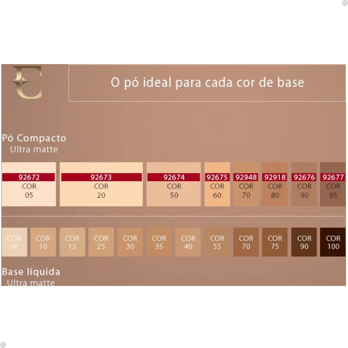 BASE LÍQUIDA SOUL ULTRA MATTE COR 25 25ML