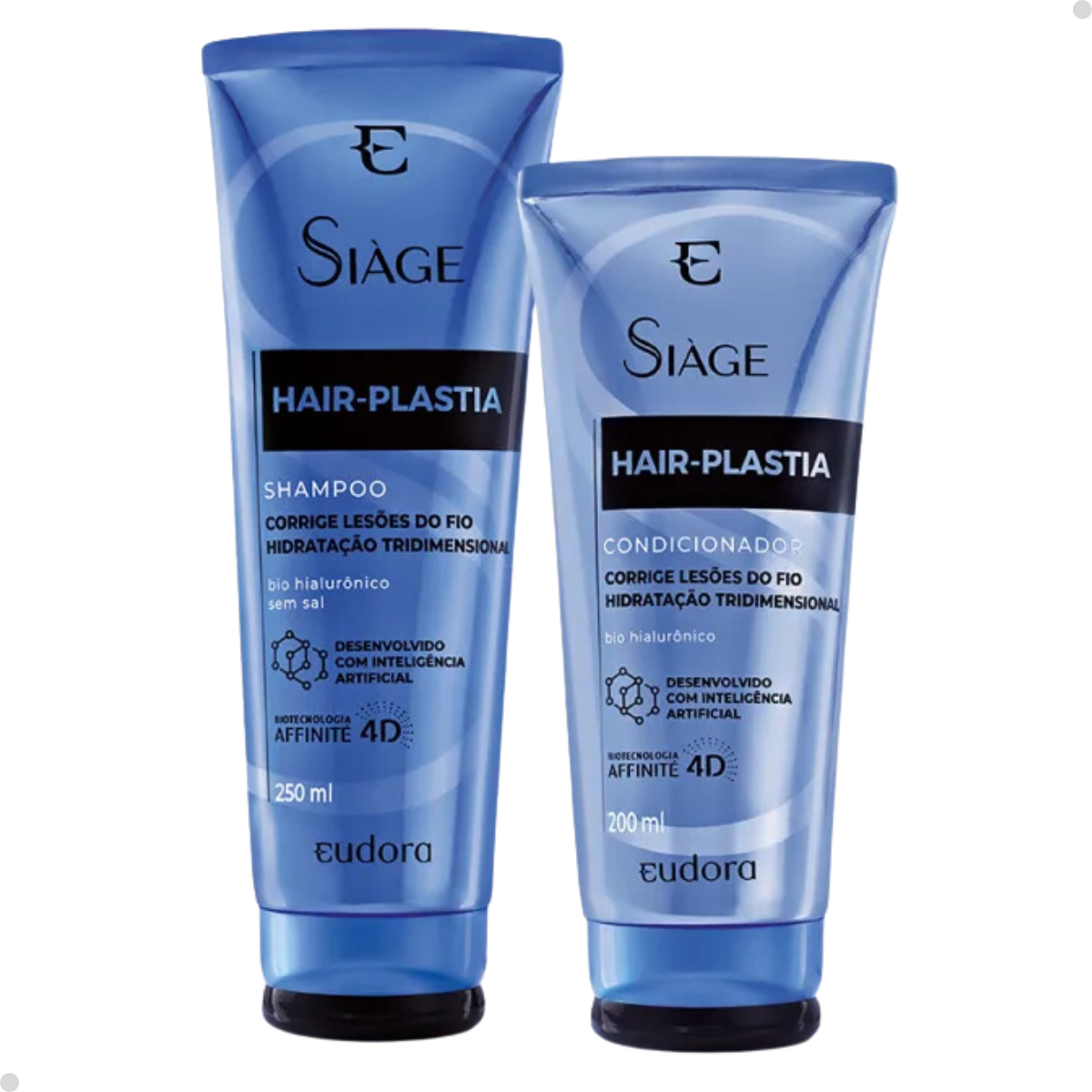 Eudora Kit Siàge Hair Plastia Shampoo + Condicionador