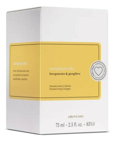 AROMA & TERAPIA ENERGIA PRO DIA DESODORANTE COLÔNIA 75ML