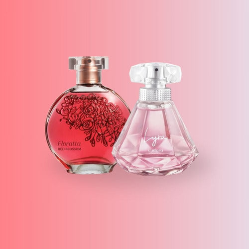 COMBO DUAS COLÔNIAS: FLORATTA RED BLOSSOM + EUDORA LYRA