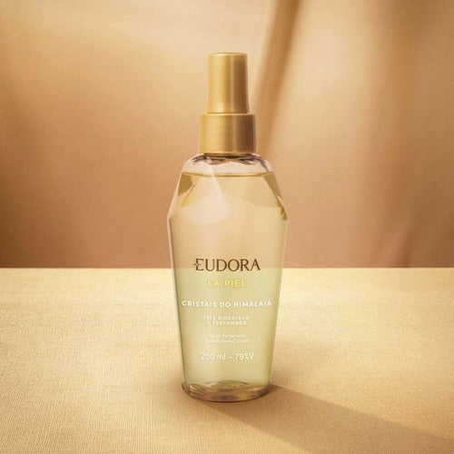 SPRAY PERFUMADO CORPORAL DESODORANTE COLÔNIA LA PIEL CRISTAIS DO HIMALAIA 200ML