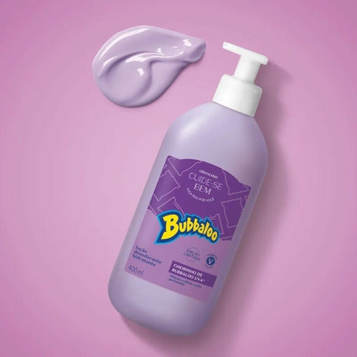 LOÇÃO HIDRATANTE DESODORANTE CORPORAL CUIDE-SE BEM BUBBALOO UVA 400ML