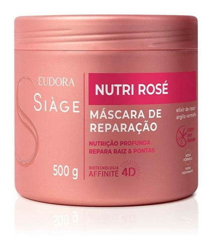 MÁSCARA CAPILAR SIÀGE NUTRI ROSÉ 500G