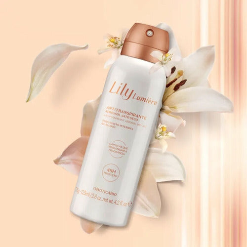DESODORANTE ANTITRANSPIRANTE AEROSOL LILY LUMIÈRE 75G