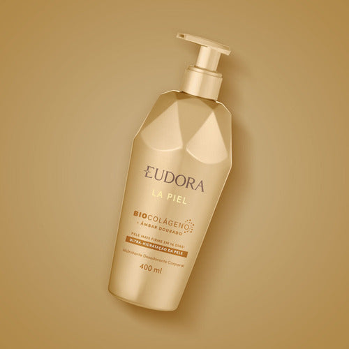 LA PIEL LOÇÃO DESODORANTE HIDRATANTE CORPORAL AMBAR DOURADO 400ml