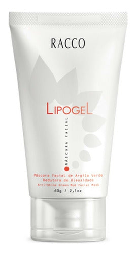 MÁSCARA FACIAL DE ARGILA VERDE LIPOGEL RACCO
