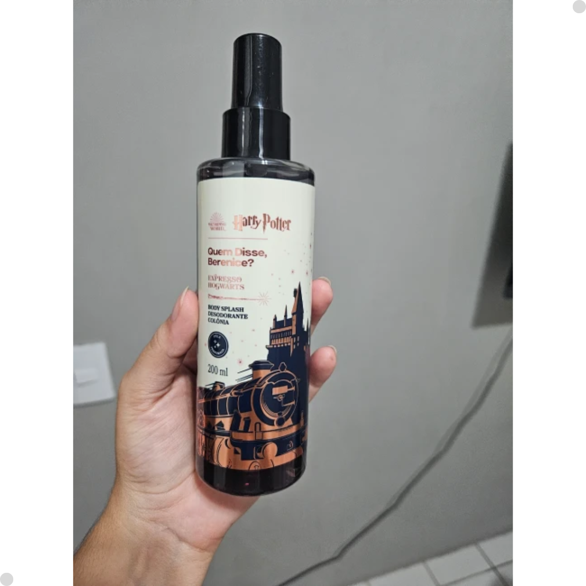 Expresso Hogwarts Body Splash Desodorante Colônia Harry Potter Quem Disse, Berenice? 200ml