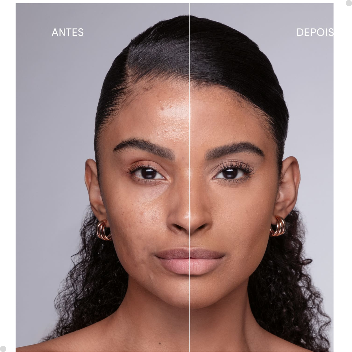 BASE LÍQUIDA GLAM SKIN PERFECTION COR 85 + ESPONJA NINNA