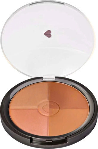 PÓ COMPACTO FACIAL MULTIEFEITOS BRONZE 18G
