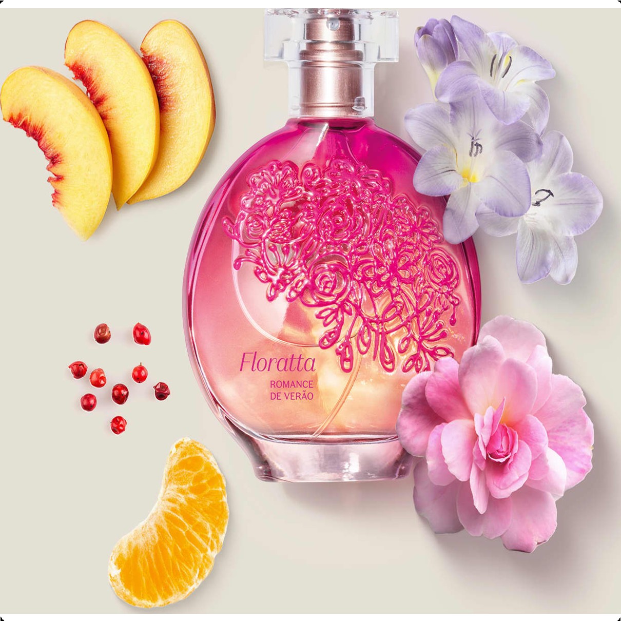 FLORATTA ROMANCE DE VERÃO DESODORANTE COLÔNIA 75ML
