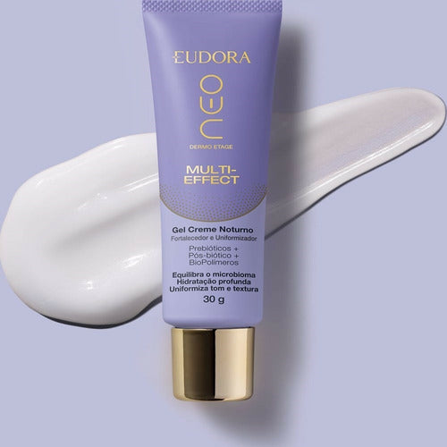 EUDORA GEL CREME NOTURNO NEO DERMO ETAGE MULTI-EFFECT 30G