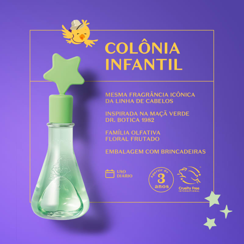 DR BOTICA POÇÃO DA AVENTURA COLÔNIA INFANTIL 120ML