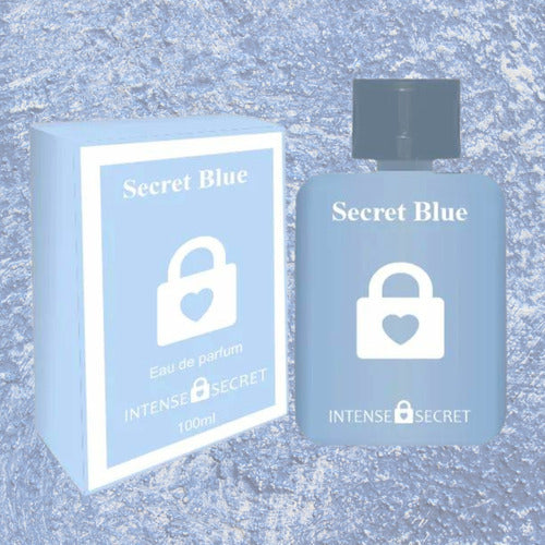 COLONIA FEMININA 100ML INTENSE SECRET BLUE ( D GABANNA LIGHT BLUE)