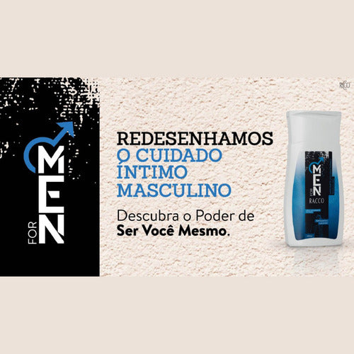 SABONETE LIQUIDO INTIMO MASCULINO FOR MEN RACCO