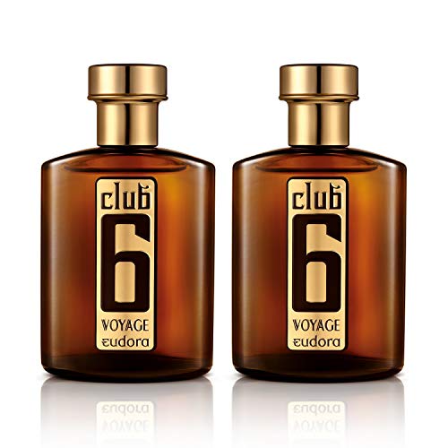 KIT 2 COLÔNIA DESODORANTE CLUB 6 VOYAGE 95ML