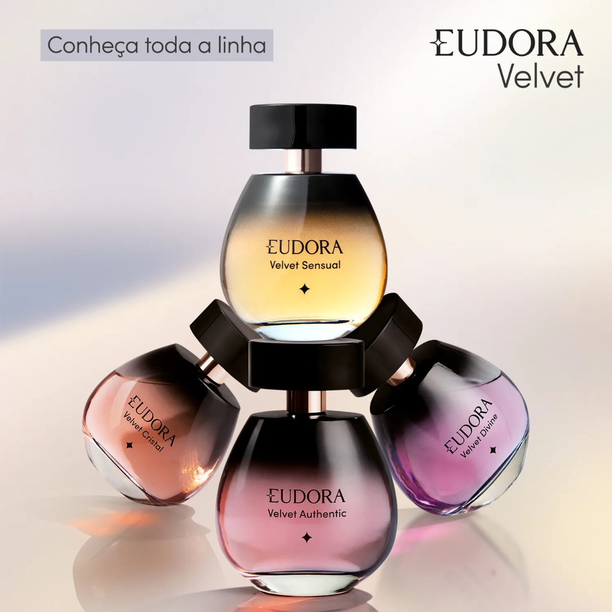 Kit Eudora Velvet Sensual - Natal 2024 (2 Itens)