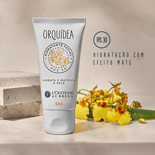 L’OCCITANE HIDRATANTE FACIAL FPS 30 ORQUÍDEA