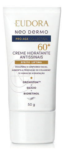 EUDORA CREME HIDRATANTE FACIAL ANTISSINAIS 60+NEO DERMO PRÓ AGE COLLECTION 50G