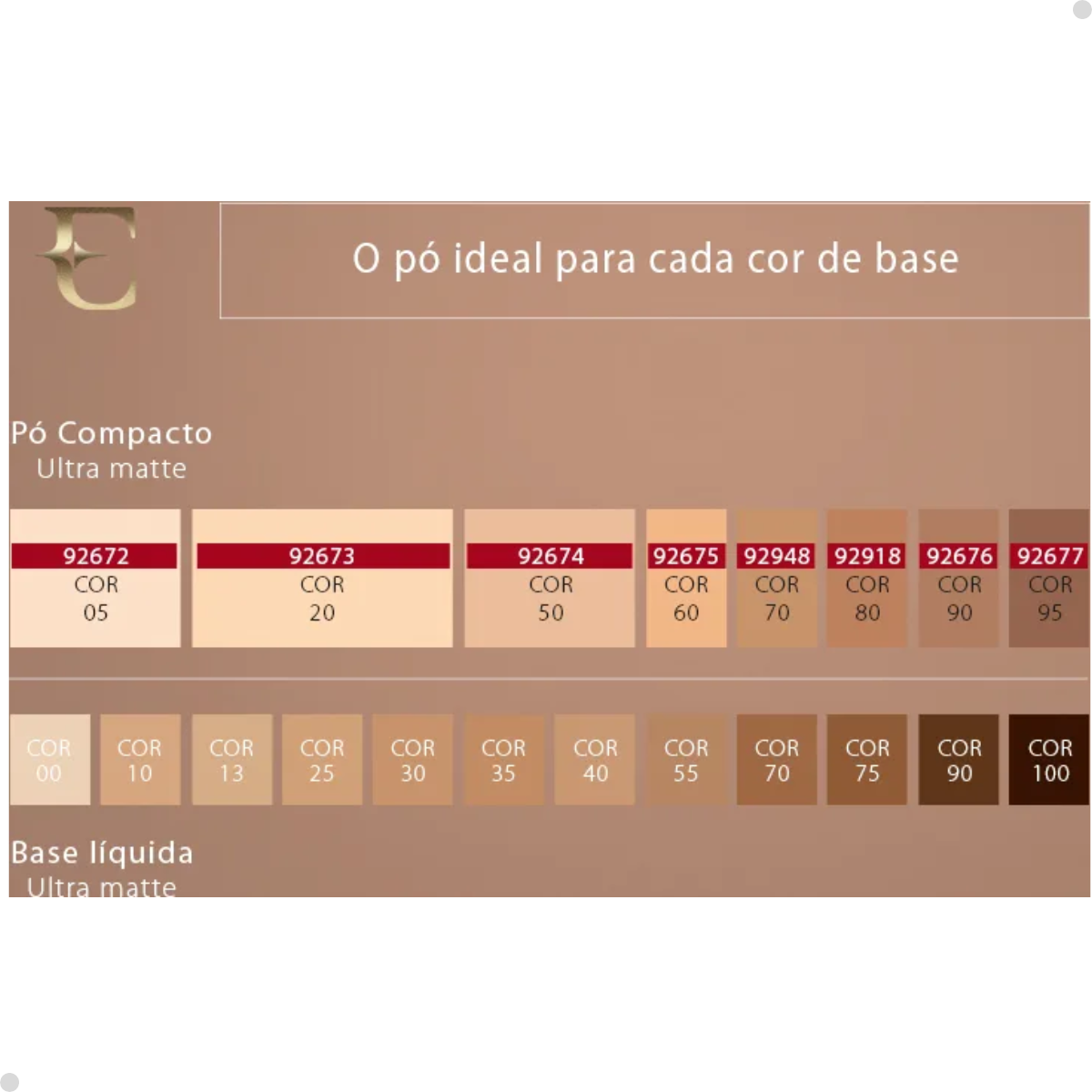 BASE LÍQUIDA SOUL ULTRA MATTE 25ML - ESCOLHA A COR