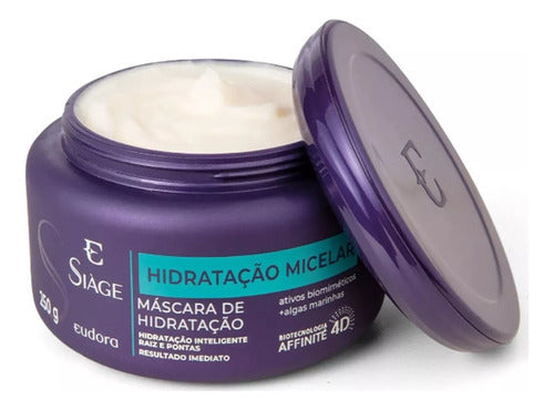 SIAGE MASCARA CAPILAR HIDRATACAO MICELAR 250g