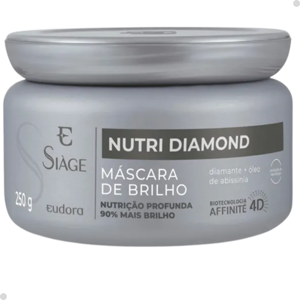 KIT SIAGE NUTRI DIAMOND: SHAMPOO + MASCARA