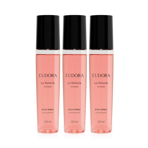 KIT 3 BODY SPRAY DESODORANTE LA VICTORIE INTENSE 100ML