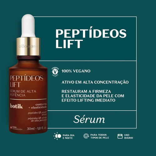 SÉRUM DE ALTA POTÊNCIA PEPTÍDEOS LIFT BOTIK 30ML