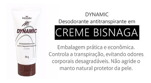 DESODORANTE ANTITRANSPIRANTE EM CREME DYNAMIC 50G