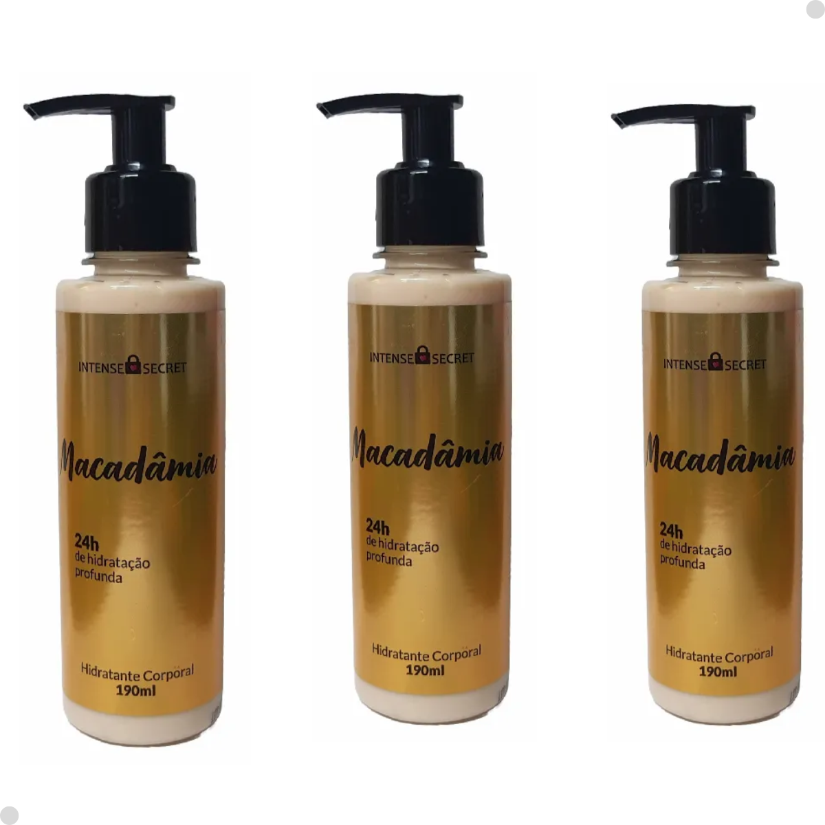 INTENSE SECRET HIDRATANTE CORPORAL 190ML MACADAMIA