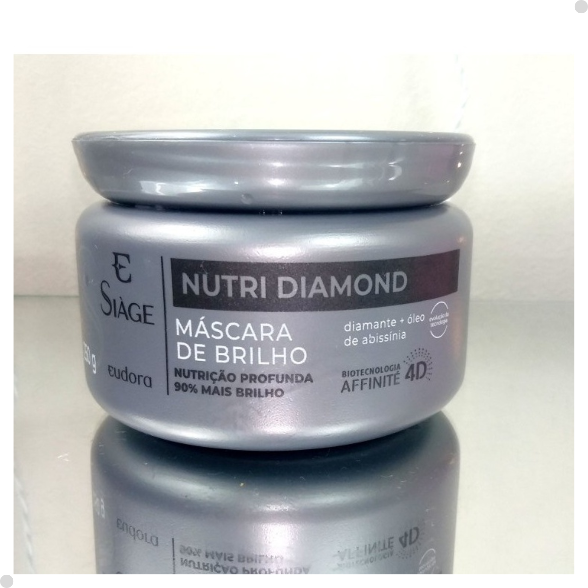 MÁSCARA CAPILAR DE BRILHO SIÀGE NUTRI DIAMOND 250G