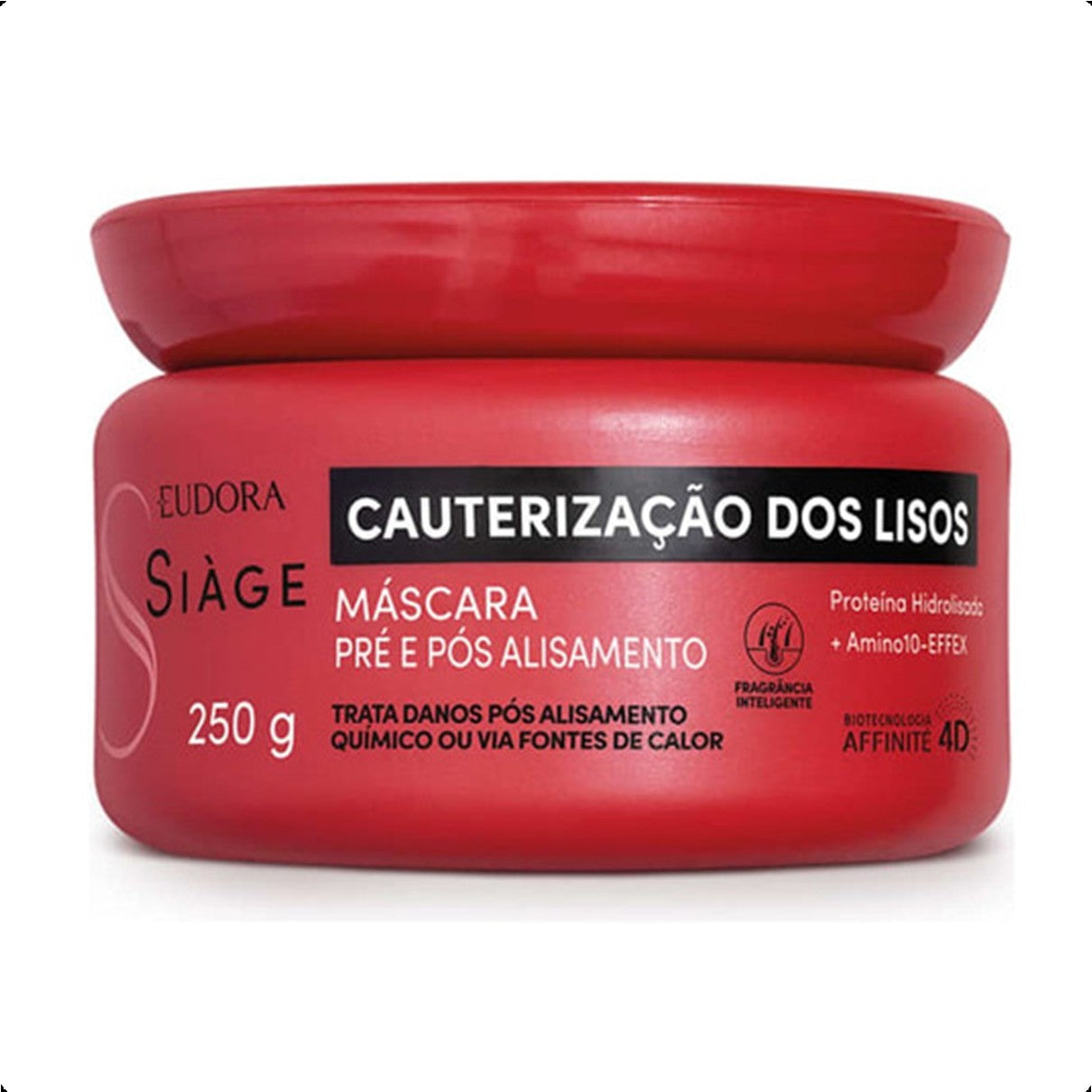 KIT CAPILAR SIAGE: 1 NUTRI ROSE E 1 CAUTERIZAÇÃO DOS LISOS