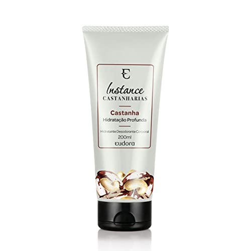 Eudora Instance Castanha Loção Hidratante Desodorante 200ml