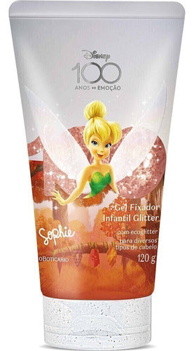 BOTICARIO GEL FIXADOR INFANTIL GLITTER SOPHIE DISNEY100 120G