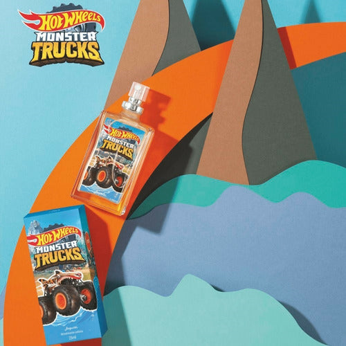 HOT WHEELS MONSTER TRUCKS DESODORANTE COLÔNIA JEQUITI, 25 ML