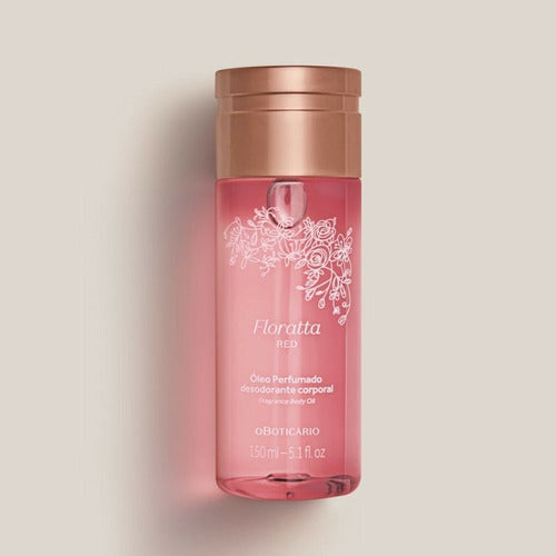 BOTICARIO ÓLEO PERFUMADO DESODORANTE CORPORAL FLORATTA RED, 150ML