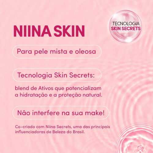 EUDORA HIDRATANTE MATIFICANTE ANTIOLEOSIDADE NIINA SKIN 40G