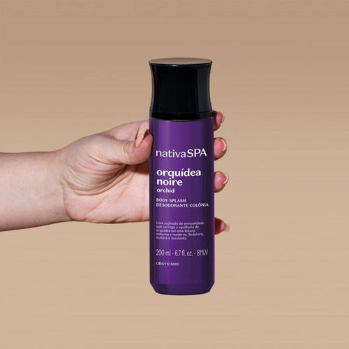 BODY SPLASH NATIVA SPA ORQUÍDEA NOIRE 200ML